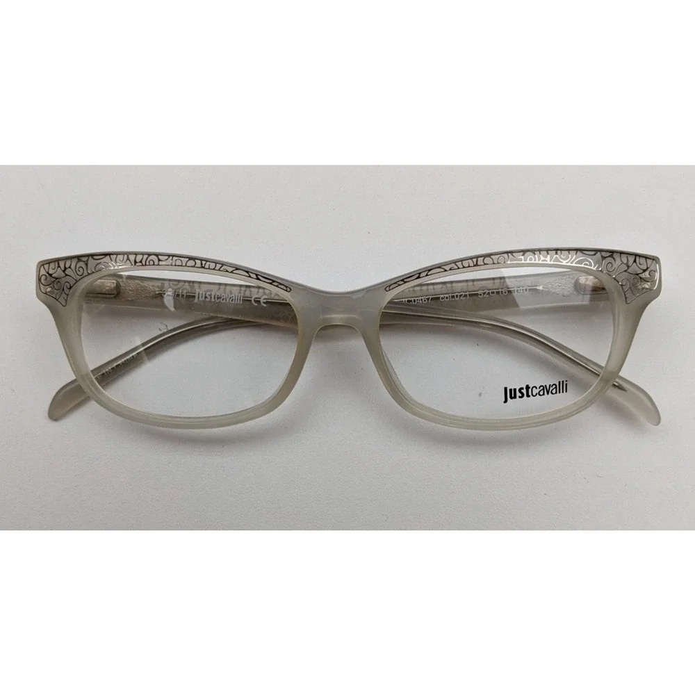 🕶️Just Cavalli JC0467 021 Eyeglasses 52/16 140 /KAO824🕶️​